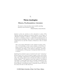 Anachronism and Its Others