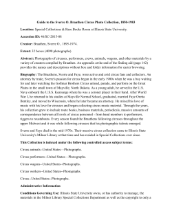 Guide to the Sverre O. Braathen Circus Photo