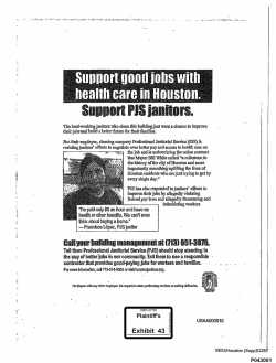 Sopped PJS janilors.