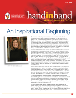 An Inspirational Beginning