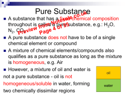 Pure Substance