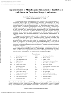 Implementation of Modeling and Simulation of