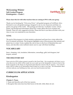 the Welcoming Winter kit