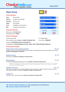 Checkatrade Report