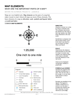 Map Elements Handout