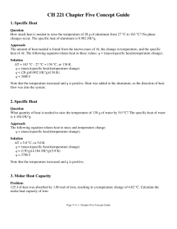 Chapter 5 Concept Guide