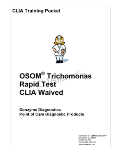 CLIA Training Packet