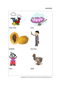 Spondees - Caroline Bowen