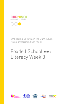 Literacy Week 3 yr4 - Carnival Archive Project