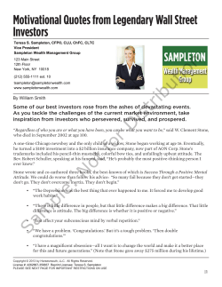 Motivational Quotes from Legendary Wall Street