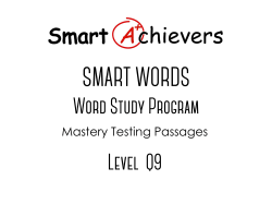 MTP Q09 - Smart Achievers