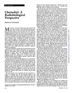 Chernobyl: A Perspective - energyandsocietycsuci2011