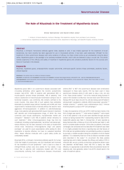 Neuromuscular Disease
