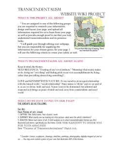 Transc. website project guide