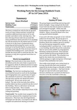 Diary GHT June 2014
