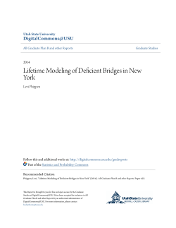 Lifetime Modeling of Deficient Bridges in New York