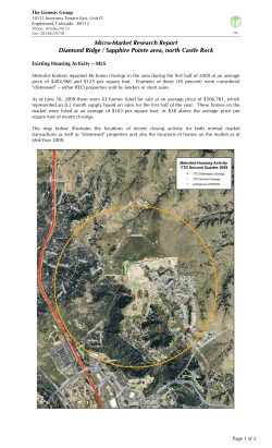 Sample MicroMarket Report
