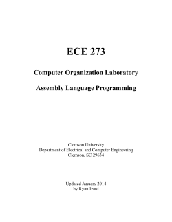 ECE 273 - Clemson University