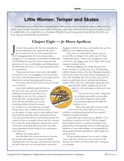 Little Women: Temper and Skates