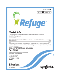 Herbicide 2.5 gallons