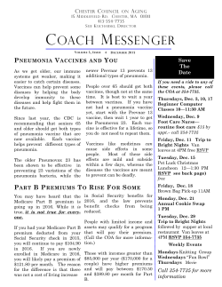 coach messenger - Town of Chester, Massachusetts