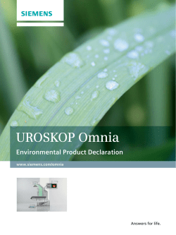 UROSKOP Omnia - Siemens Global Website