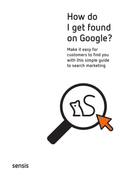 How do I get found on Google?