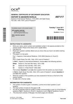 Question paper - Unit A971/17