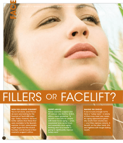 fillers or facelift?