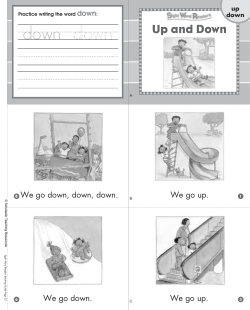 Up and Down - Scholastic