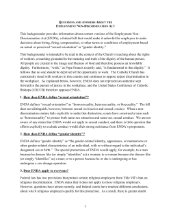 Questions and Answers about the Employment Non