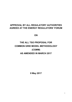 approval by all regulatory authorities agreed at the energy