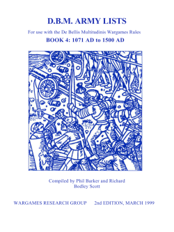 DBM Army List 4