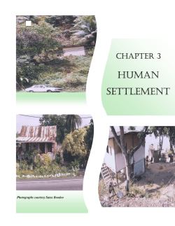 human settlement - Central Statistical Office