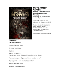 Abortion Matrix - Script