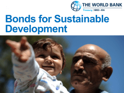 Bonds for Sustainable Development