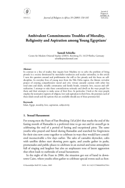 Ambivalent Commitments: Troubles of Morality