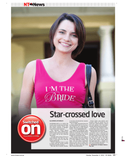 Star-crossed love - Territory Stories