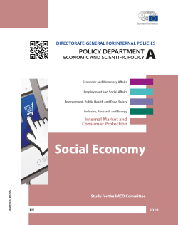 Social Economy - European Parliament