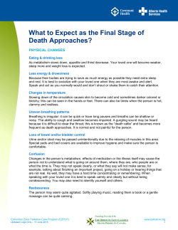 Open Document - Edmonton Zone Palliative Care Program