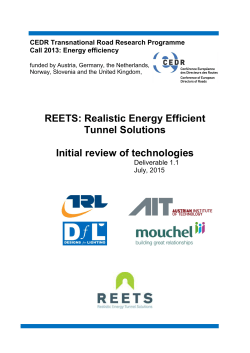 Catalogue of energy reducing options