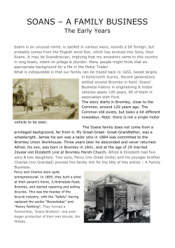 soans &ndash; a family business - Leamington History Group