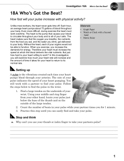 Unit 7: The Human Body