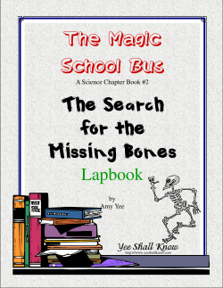 The Search for the Missing Bones