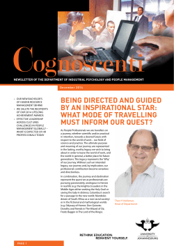 IPPM Newsletter (December 2014)