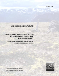 Undermining Our Future