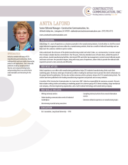 anita lafond - Constructive Communication, Inc.