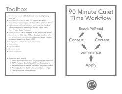 90 Minute Bible Study Guide