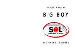 BIG BOY - SOL Paragliders