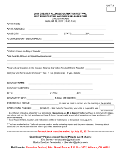 2017 unit registration